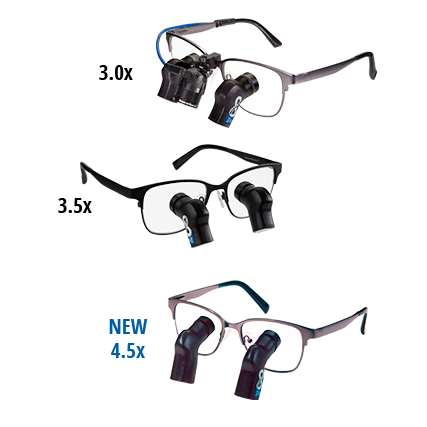 Infinity 3.0x 3.5x and 4.5x Loupes